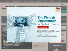 Tablet Screenshot of europeanfinancialreview.com